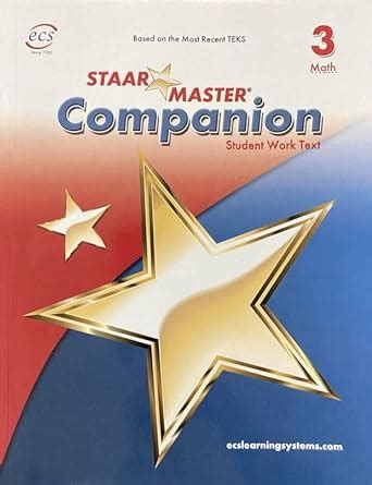 Staar Master Companion Work Text Math Gr 3 Gr 3 Math - Gr.3 Math