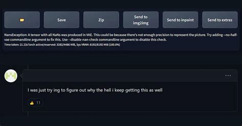 stable diffusion nansexception