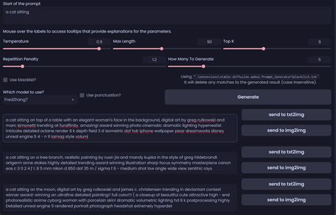 Stable Diffusion Prompt Generator