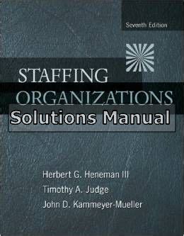 Read Staffing Organizations 7Th Edition Answers 
