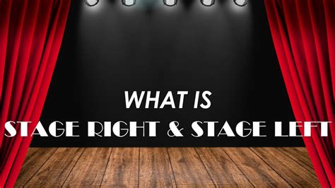 Stage Left And Right