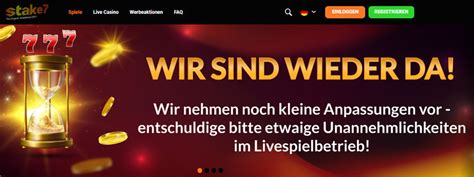 stake7 bonus Online Casino spielen in Deutschland