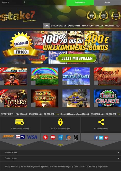 stake7 online casino pisk switzerland