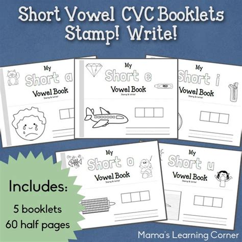 Stamp And Write Short Vowel Cvc Booklets Mamas Stamp Act Worksheets 5th Grade - Stamp Act Worksheets 5th Grade