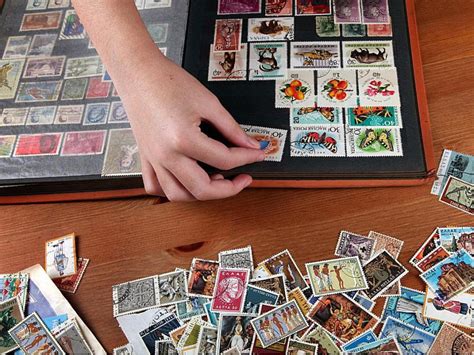 Stamp Collection Hobby
