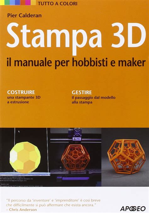Download Stampa 3D Il Manuale Per Hobbisti E Maker 