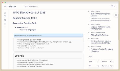 Full Download Stanag Reading Comprehension Test Level 3 Slp 3333 