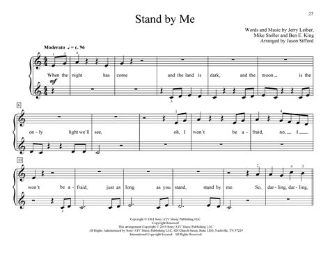stand by me arrangement firefox