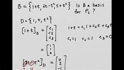 Standard Basis For P2
