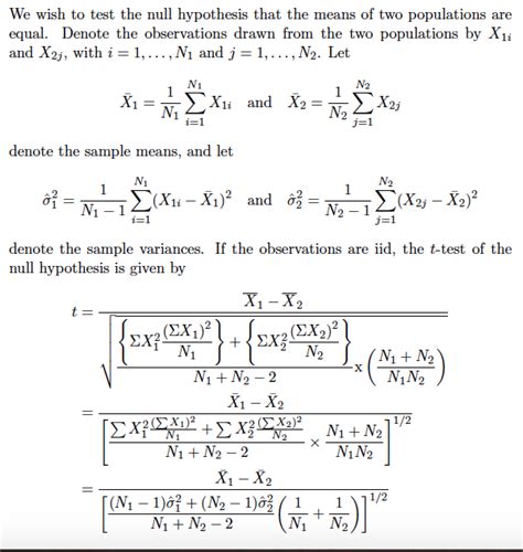 Standard Deviation Latex