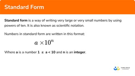 Standard Form Gcse Maths Steps Examples Amp Worksheet Standard Form To Scientific Notation Worksheet - Standard Form To Scientific Notation Worksheet