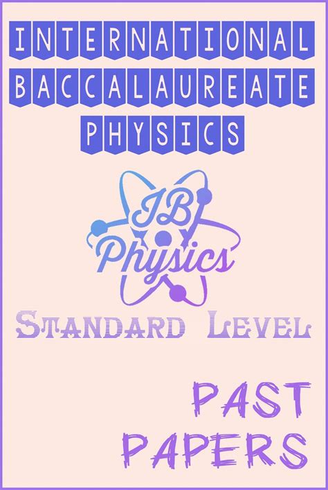 Standard Level Ib Physics Past Papers