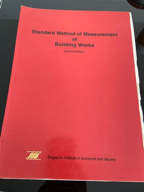 Standard Method Of Measurement Of Building Works 7th Edition