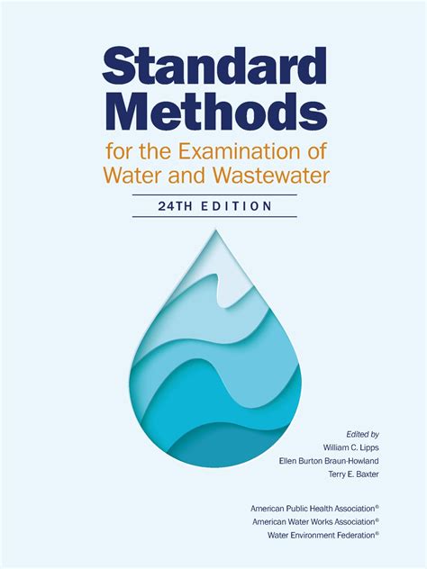 Standard Methods For The Examination Of Water Wastewater Centennial Edition