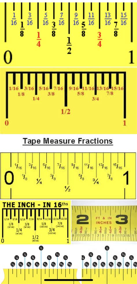 Standard Tape Calculator Tape Fractions - Tape Fractions