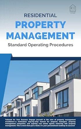 Read Standard Operating Procedures For Property Management 