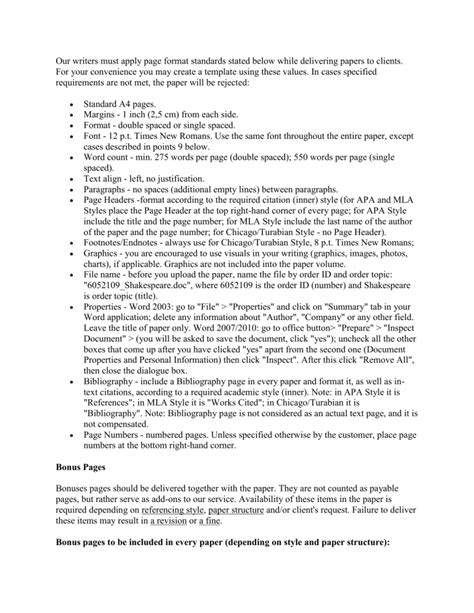 Full Download Standard Paper Format 