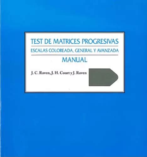 Full Download Standard Raven Matrices Test Manual 
