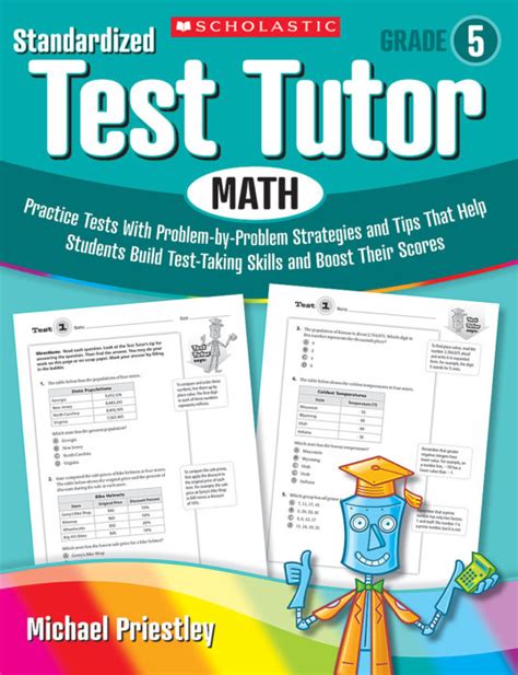 Read Online Standardized Test Tutor Math Grade 5 Practice Tests With Problem By Problem Strategies And Tips That Help Students Build Test Taking Skills And Boost Their Scores 