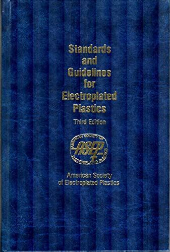 Full Download Standards And Guidelines For Electroplated Plastics 