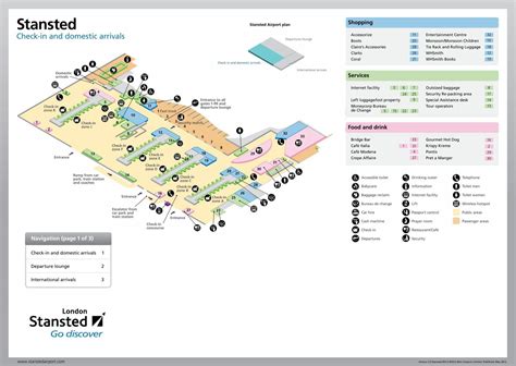 Stanstead Airport Map