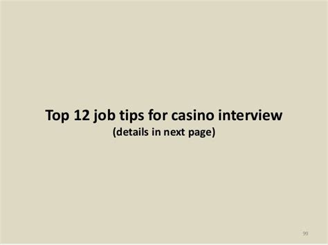 star casino interview questions qpkb switzerland