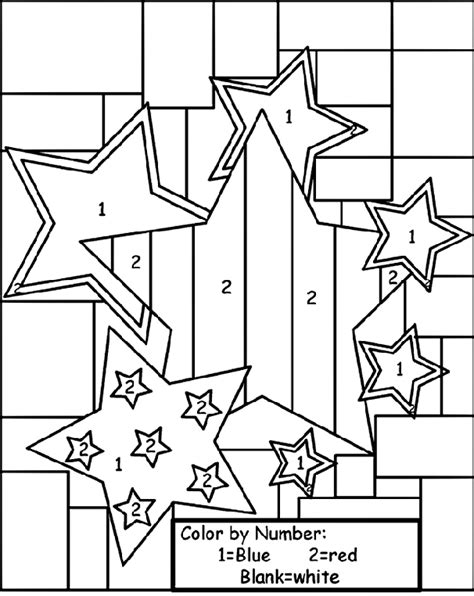 Star Color By Number Coloring Page Crayola Com Number The Stars Coloring Pages - Number The Stars Coloring Pages