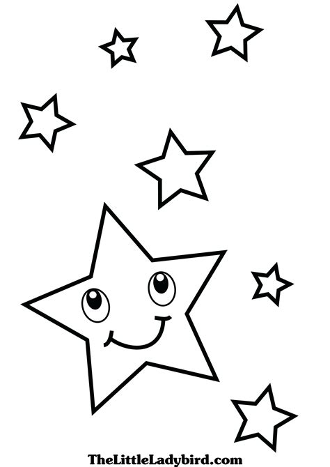 Star Coloring Pages Coloringlib Number The Stars Coloring Pages - Number The Stars Coloring Pages