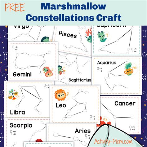 Star Constellation Constellations Craft Activity Worksheet 1st Tpt Constellation 4th Grade Science Worksheet - Constellation 4th Grade Science Worksheet