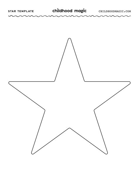 Star Shape Worksheet   Free Star Template Printables World Of Printables - Star Shape Worksheet