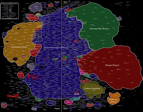 Star Trek Map