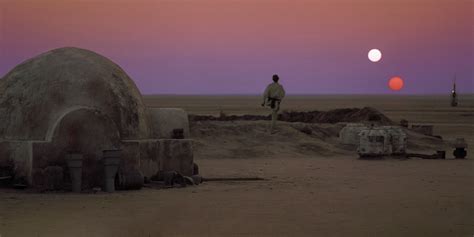 Star Wars Binary Sunset