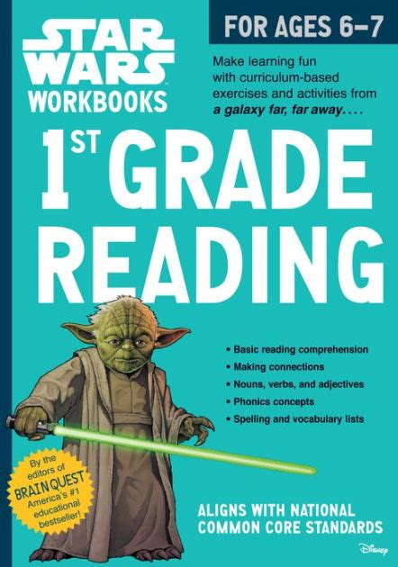 Star Wars Workbook 1st Grade Reading Star Wars Scholastic 1st Grade Workbook - Scholastic 1st Grade Workbook