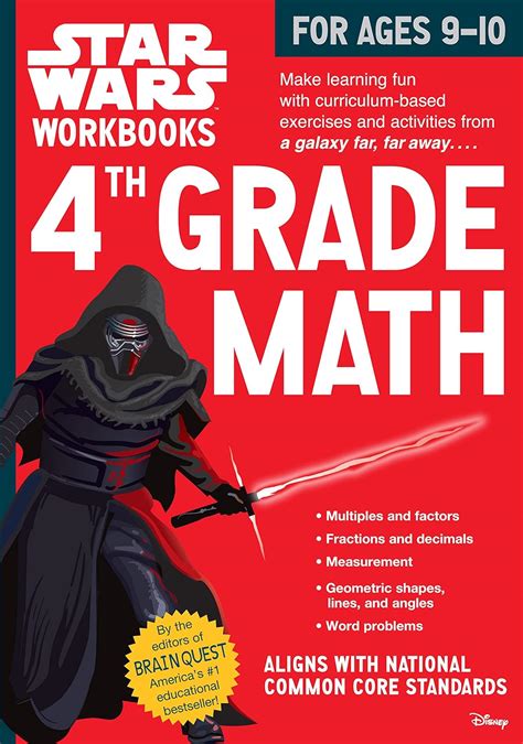 Star Wars Workbook 4th Grade Math Star Wars 4thgrade Math - 4thgrade Math