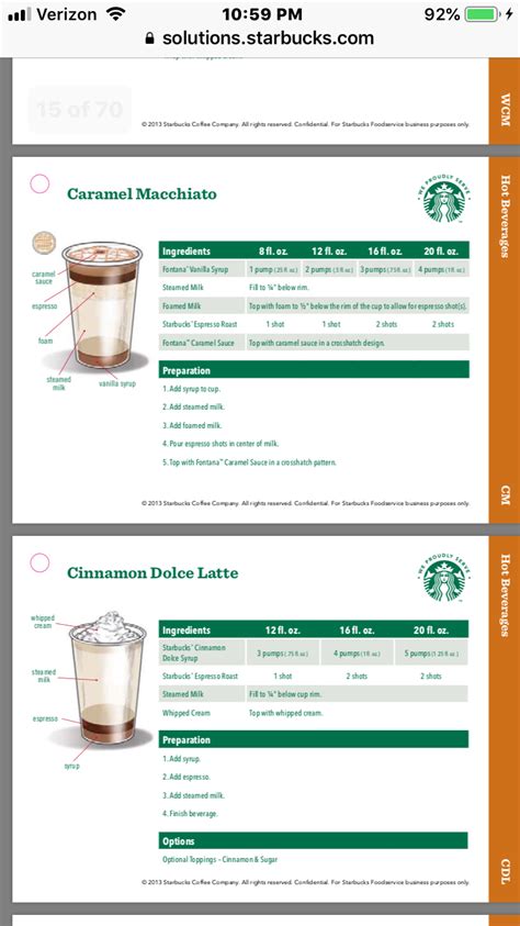 Read Starbucks Beverage Resource Manual Pdf 