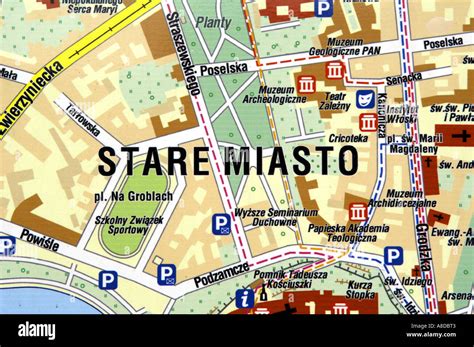 stare miasto mapa
