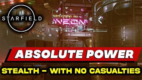 Starfield Absolute Power Stealth Walkthrough