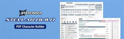 Starfinder Character Builder