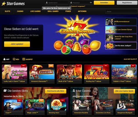 stargames online casino login Die besten Online Casinos 2023