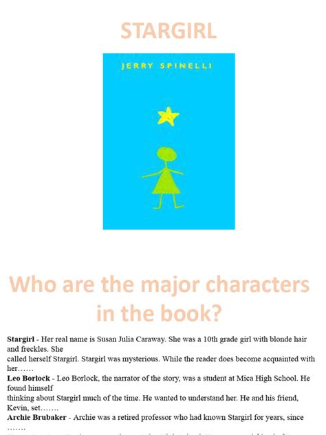 Stargirl Pdf