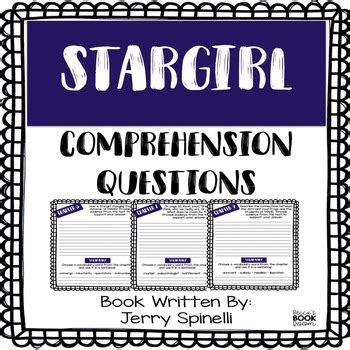 Full Download Stargirl Comprehension Questions And Answers 