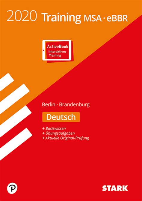 Stark Training Msa Ebbr 2020 Deutsch Berlin Brand