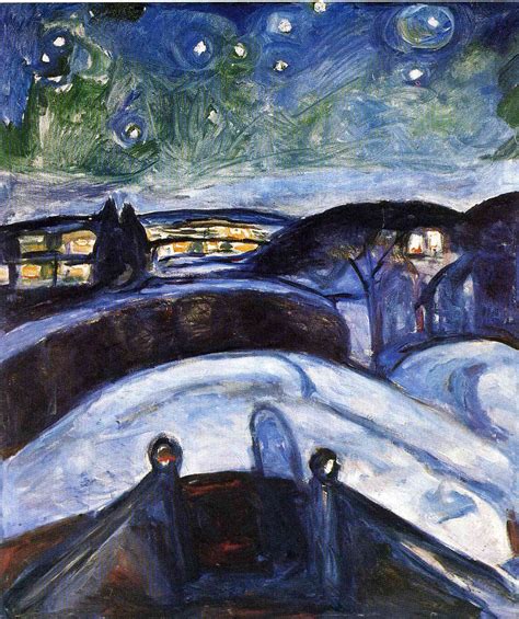 Starry Night Edvard Munch Analysis