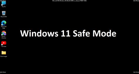 start windows 11 in safe mode from command prompt