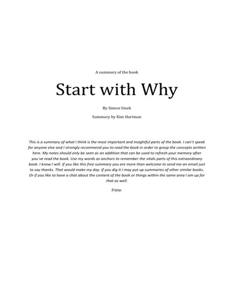 Read Online Start With Why Pearson Associates 