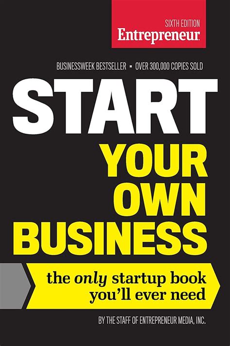 Full Download Start Your Own Business Sixth Edition The Only Startup Book Youll Ever Need 