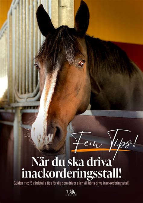 starta inackorderingsstall