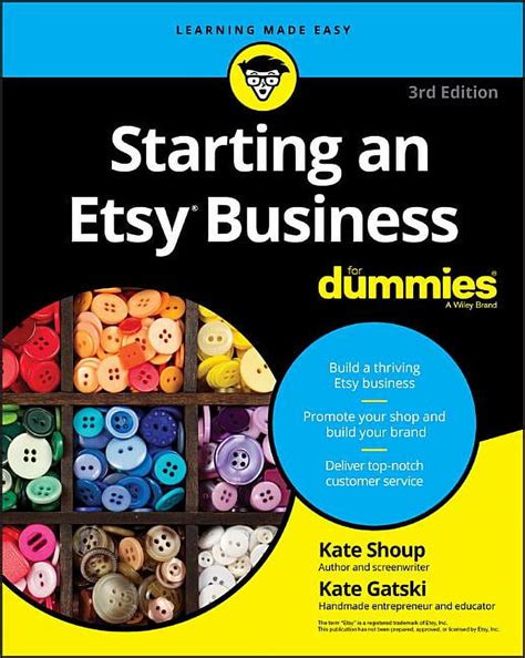 Read Starting An Etsy Business For Dummies For Dummies Business Personal Finance 