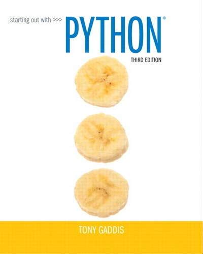 Download Starting Out Python 3Rd Edition 