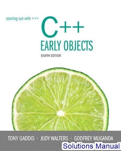 Download Starting Out With C Solutions 